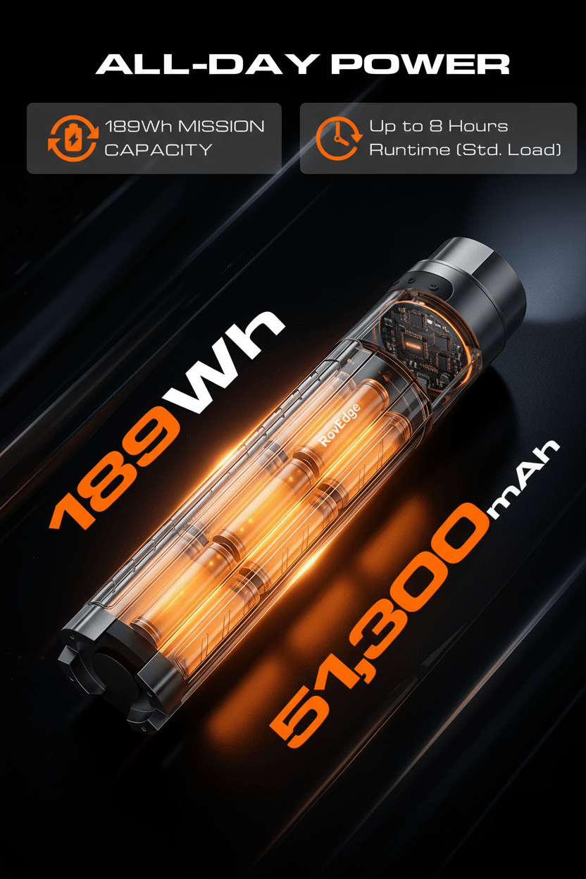 189Wh Portable Power Tripod | Compatible with Starlink Mini Battery Pack